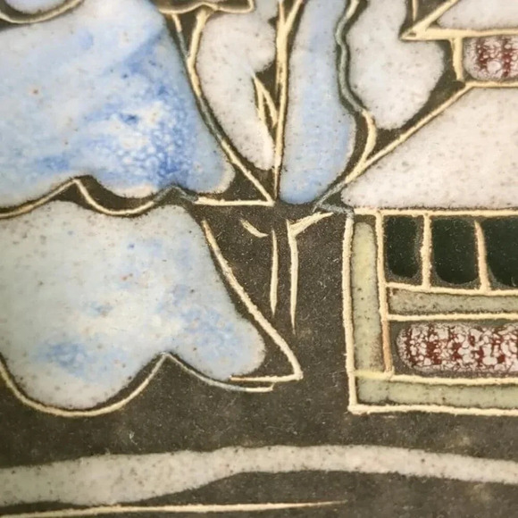 Arnold Wiig Decorative  Plate "Stavkirke" - Picture 4 of 4